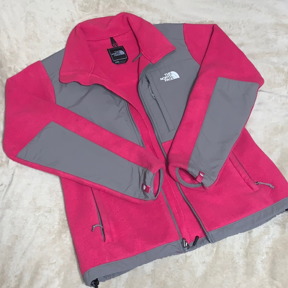 Pink & Gray The North Face Jacket